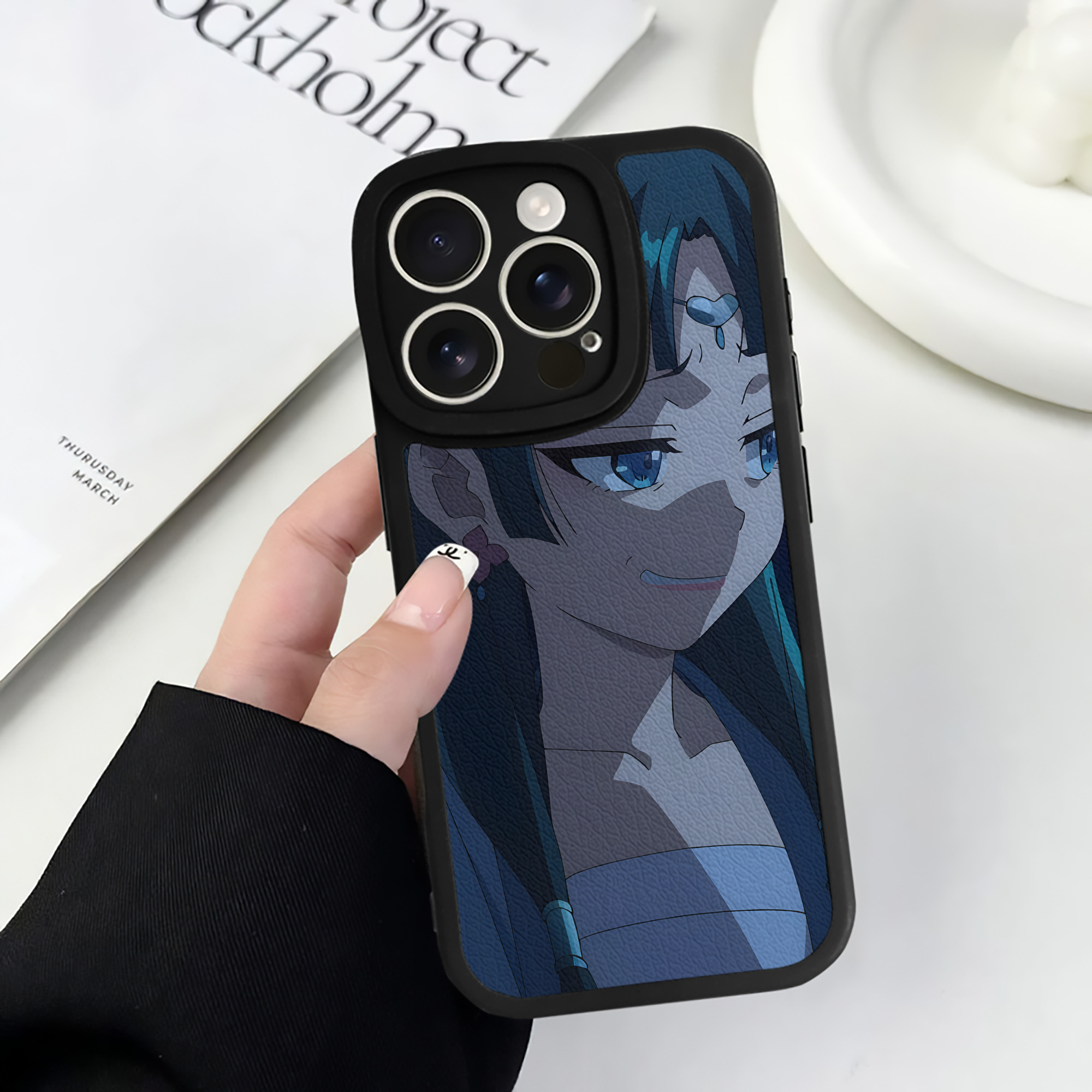 薬屋のひとりごと The Apothecary Diaries 【iPhone 16シリーズ対応】シリコンスマホケース（レザー調） 材質：シリコン